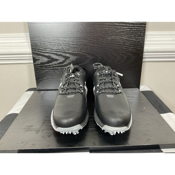 NEW! Under Armour Men's Size 7 Black Hovr Drive Gore-Tex Golf Shoes Leather RARE - Picture 12 of 12